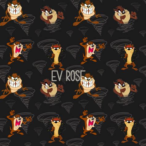 Tasmanian Devil Seamless Png - Etsy