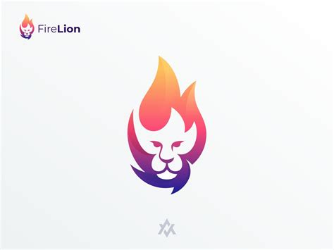 Fire Lion Logo by ArteryS on Dribbble