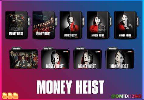 Money Heist Folder Icon by OMiDH3RO on DeviantArt