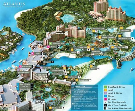 Atlantis Hotels Bahamas Map - Share Map