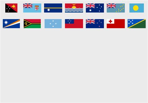 Oceania: Flags - Flag Quiz Game - Seterra