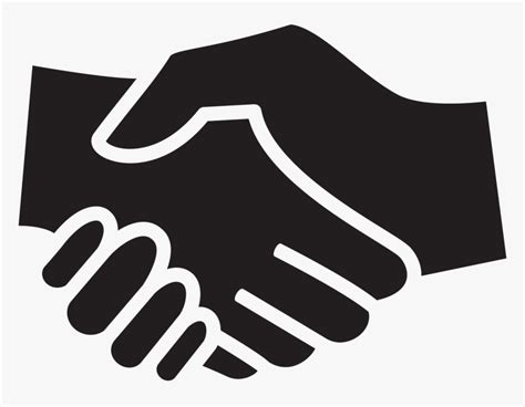 Handshake Icon - Transparent Png Shaking Hands, Png Download - kindpng