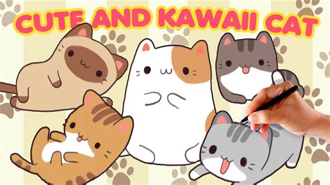 How To Draw Cute And Kawaii Cartoon Cat | Ecky O | Skillshare