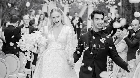 First photo of Joe Jonas and Sophie Turner’s wedding is every bit gorgeous | Hollywood News ...