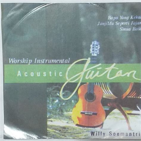 Jual CD Lagu Rohani Instrumental Worship Gitar Acoustic di Lapak Cherryline | Bukalapak