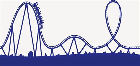 Roller Coaster Cartoon Drawing : Rollercoaster Descend Illustrations ...