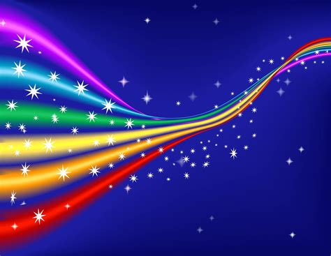 Colorful Lines And Stars Backgrounds - Twitter & Myspace Backgrounds | Star background, Rainbow ...