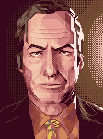 Saul Goodman Pixelart : r/PixelArt