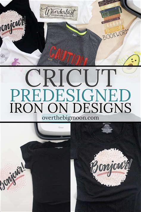 How to Apply Cricut Iron On Designs - Over the Big Moon