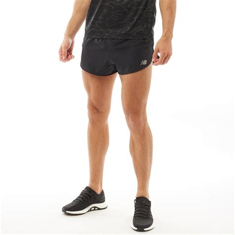 Buy New Balance Mens Accelerate 3 Inch Split Running Shorts Black