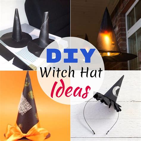 21 DIY Witch Hat Ideas For Halloween Costumes - DIYnCrafty