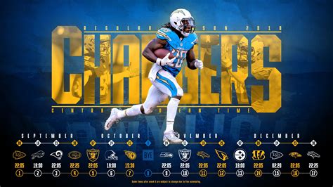 Chargers 2024 Schedule Printable Free - Keri Selena