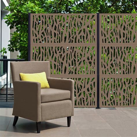 2 ft. x 4 ft. Sprig Decorative Screen | Privacy screen outdoor ...