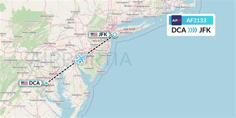 AF2133 Flight Status Air France: Washington to New York (AFR2133)