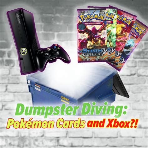 Dumpster Diving Goes Right: Pokémon Cards and Xbox 360 | Pokémon Trading Card Game, Xbox 360 ...