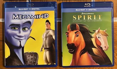 DREAMWORKS BLU-RAY COLLECTION *No DHD* Megamind Spirit: Stallion Of The Cimarron $15.75 - PicClick