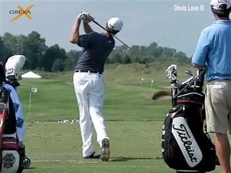 Davis Love III - PGA Tour - Slow Motion Golf Swing - YouTube