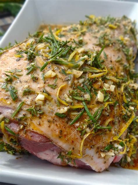 Scrumpdillyicious: Roast Leg of Lamb with Greek-Style Marinade