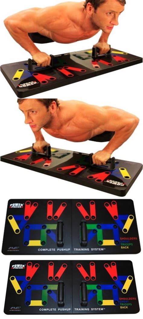 Push Up Stands 158925: Push Up Training Board System Workout Gym ...