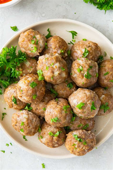 Turkey Meatballs Recipe - Kristine's Kitchen