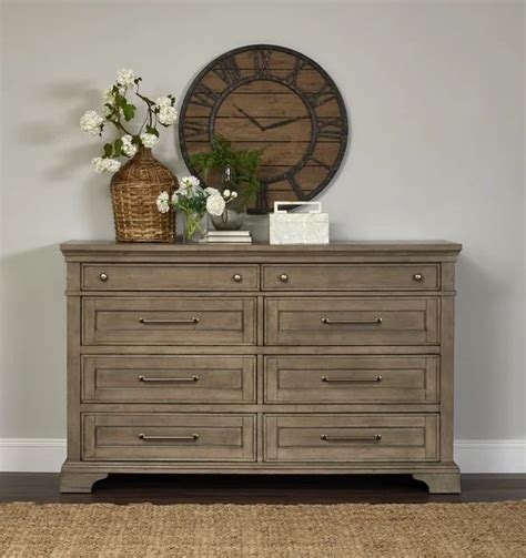 Trisha Yearwood Home Boardwalk 8 Drawer Double Dresser | Double dresser ...