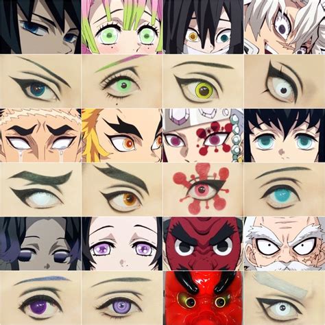 DEMON SLAYER 👹 KIMETSU NO YAIBA CHARACTER MAKEUP | ZWINNIEYAP | Maquillage manga, Maquillage ...