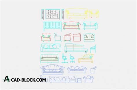 Sofa Side Elevation Cad Block | Taraba Home Review