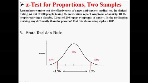 Z- Test for Proportions, Two Samples - YouTube