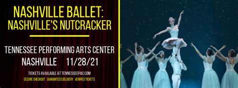 Nashville Ballet: Nashville's Nutcracker Tickets | 28th November ...