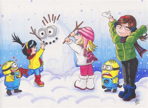 Snow Minion by tini on DeviantArt