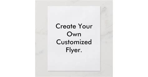 Create Your Own Customized Flyer. Flyer | Zazzle