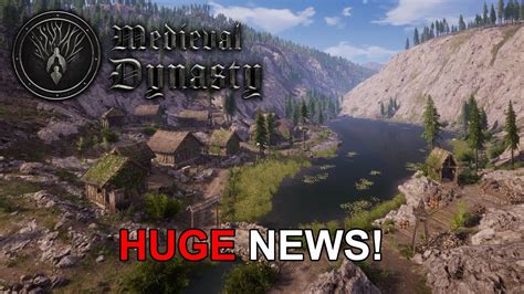 HUGE NEWS for Oxbow Update! - Medieval Dynasty Update First Early Look! - YouTube