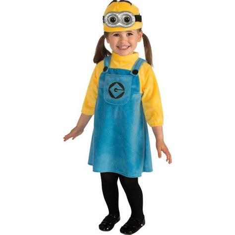 Disfraz de Minion con vestido para bebé Girl Minion Costume, Minion Costumes, Up Costumes, Top ...