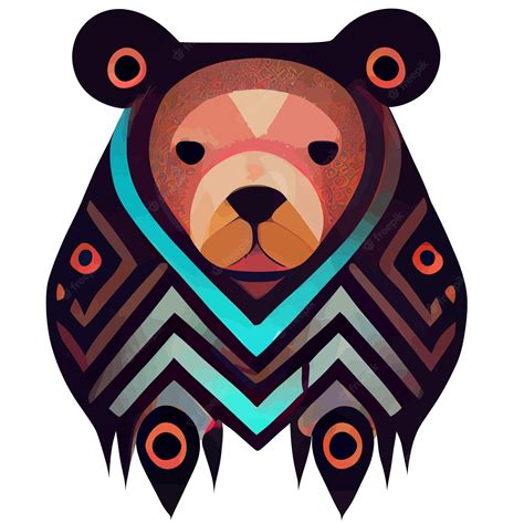 Premium Vector | Illustration vector of bear isolated on white with ...