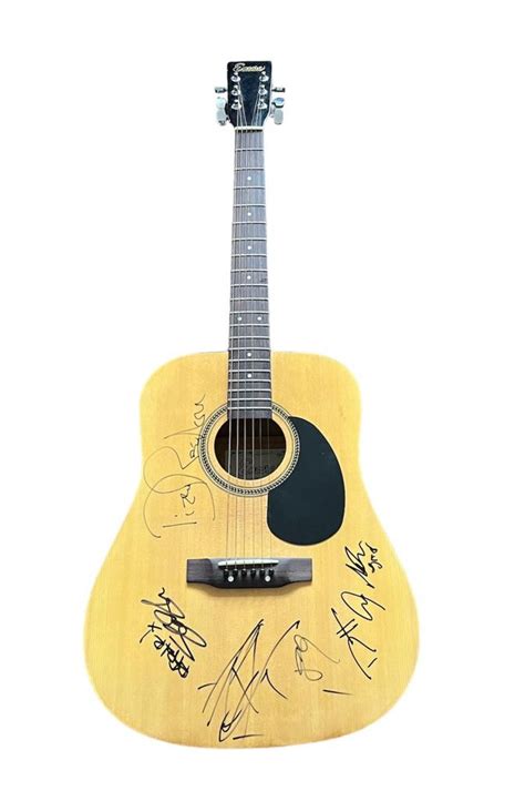 Guns N' Roses Signed Acoustic Guitar - CharityStars