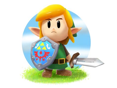 Link's Awakening Fan art by Leslie Mariel on Dribbble