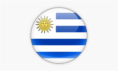 Uruguay Flag Icon - Uruguay Flag Circle Png , Free Transparent Clipart - ClipartKey