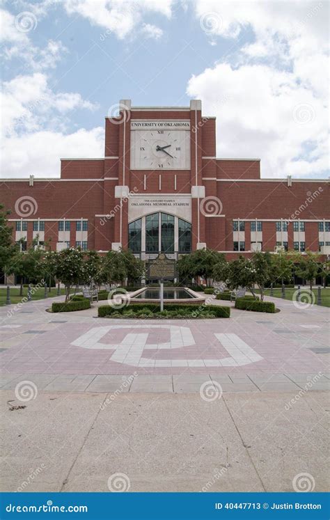 University Of Oklahoma Football Stadium Editorial Stock Photo - Image ...