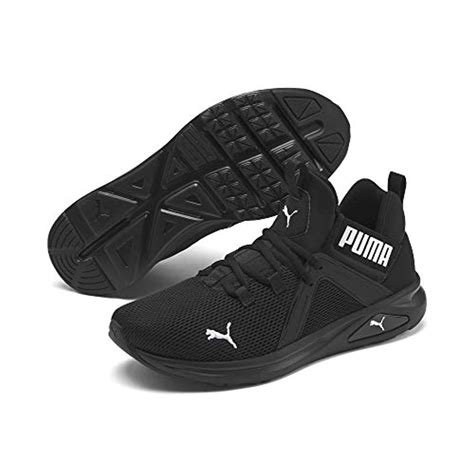 PUMA - PUMA Men's Enzo Sneaker, Black White, 11 M US - Walmart.com - Walmart.com