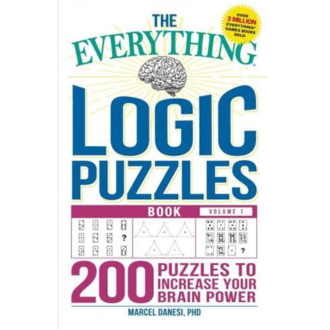 Everything Logic Puzzles Book : 200 Puzzles To Increase Your Brain ...