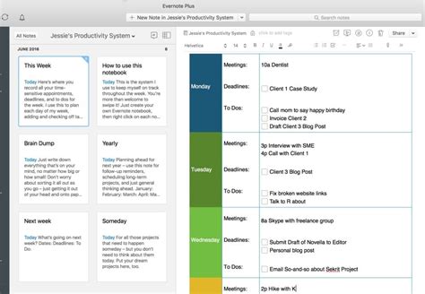 22 Best Evernote Templates to Plan and Organize Your Life