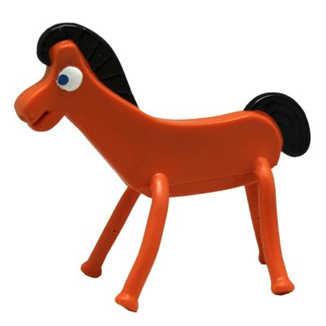 Gumby Bendable Collectible Toy Figure: Pokey the Horse - Walmart.com - Walmart.com