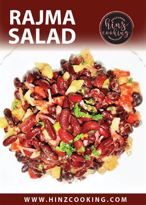 Rajma Salad Recipe for Weight Loss - Kidney Bean Salad Recipe