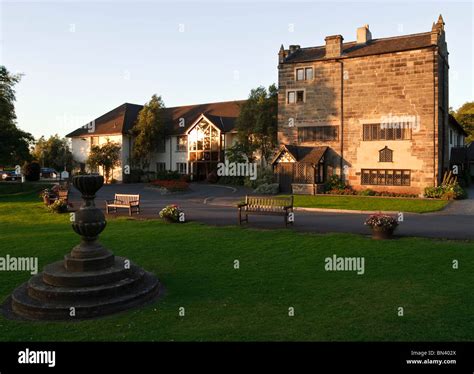 The Priest House hotel in Castle Donington, Derbyshire, England. It is a popular venue for ...