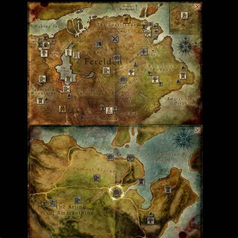 [No Spoilers] Origins map and Awakening map : dragonage