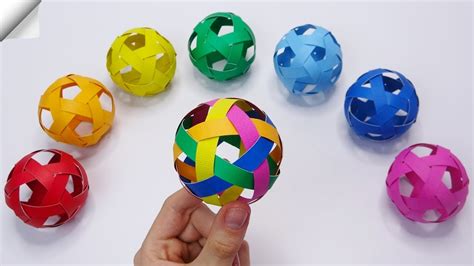 Paper Ball | Easy Paper crafts - YouTube