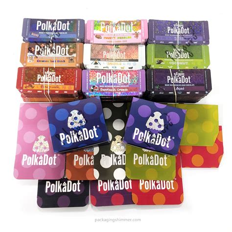 Polka Dot Chocolate Bar Box - Pakguru packaging