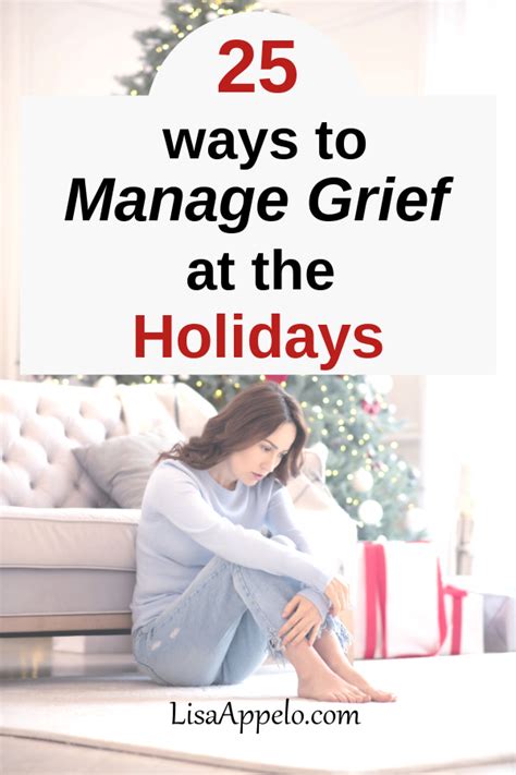 25-ways-to-manage-grief-in-holidays - Lisa Appelo