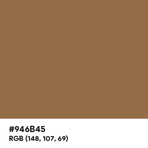 Dark Beige color hex code is #946B45