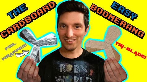 EASY Cardboard Boomerang (Comes Back to You!) - YouTube Origami Frog, Origami Easy, Marvel ...